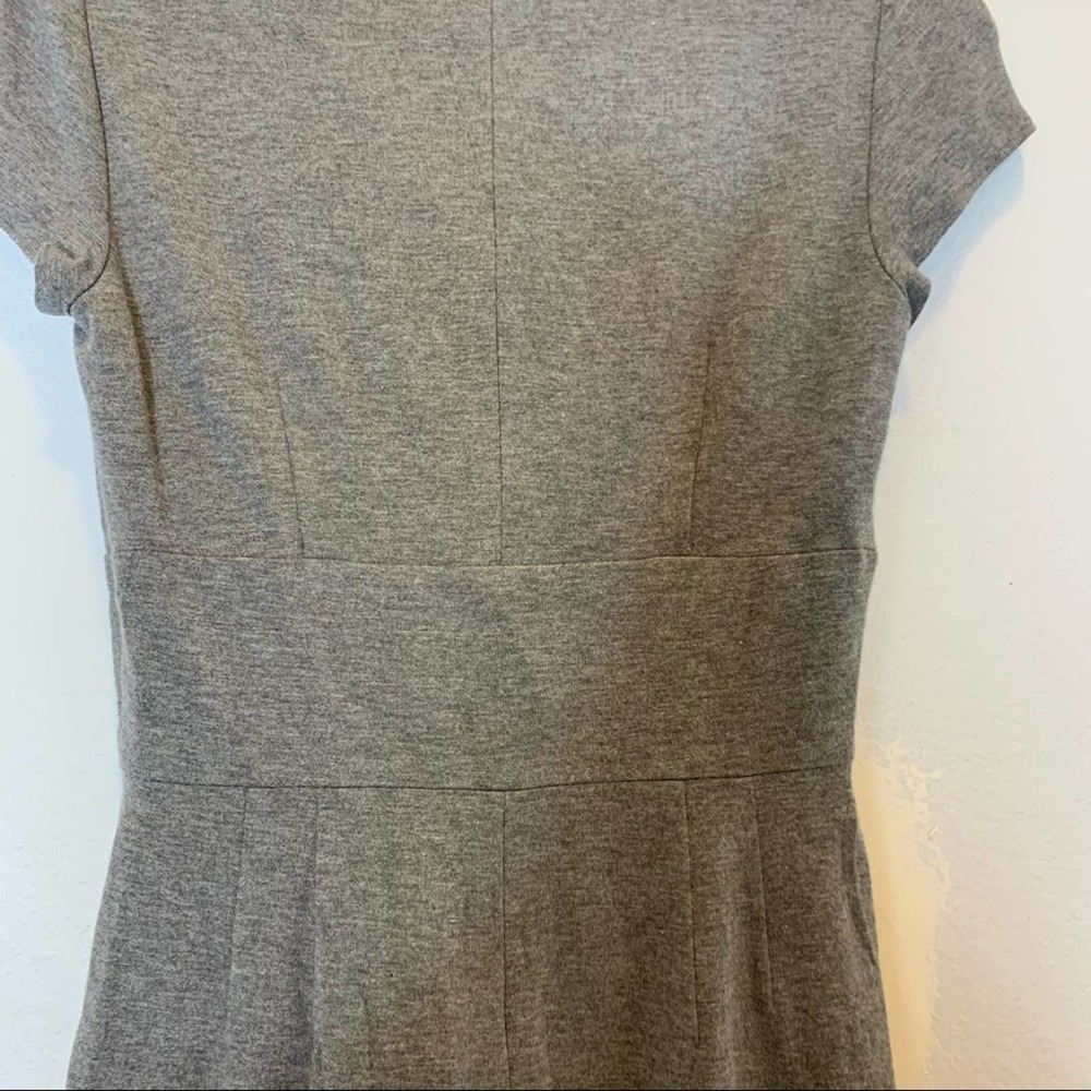 Trina Turk Gray Knit Dress EUC - Picture 10 of 10